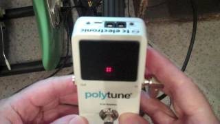 TC Electronic Polytune 2 - My Newest Tuner