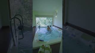 Experience ultimate relaxation in the luxurious jacuzzi at Maple Ash.