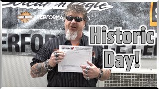 Historic Day for the Wilkins Harley-Davidson 100 Horsepower Club!