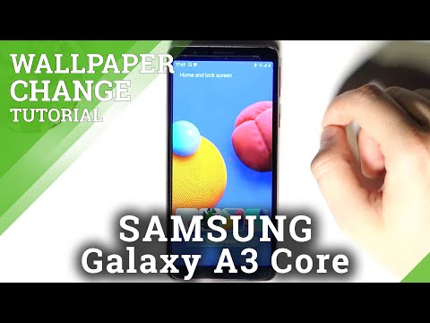 How to Change Lock Screen Wallpaper in SAMSUNG Galaxy A3 Core – Find Wallpaper Options