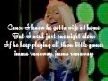 Nicki Minaj - Va Va Voom (Lyrics On Screen )