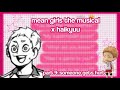 someone gets hurt | mean girls x HQ | haikyuu texts | amxity..