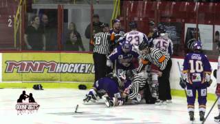 Bruno St Jaques Vs Antoine Houde-Caron 20  Mars 2016 LNAH