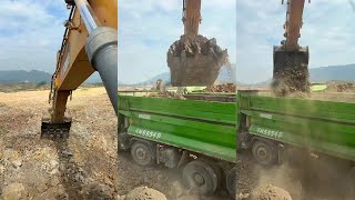 The Process Of Soil Excavation And Transportation P404