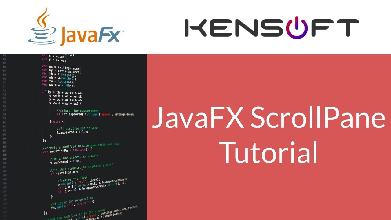 JavaFX ScrollPane Tutorial | JavaFX Tutorial - YouTube