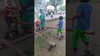 Kid's Entertainment-Seesaw Up And Down Song-Kids Enjoying#shortsfeed #shorts