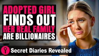 Adopted Girl Finds Out Her Real Family Are Billionaires | @SecretDiariesRevealed