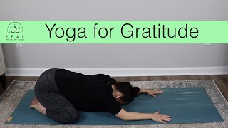 Yoga for Gratitude (Therapeutic Yoga Class)