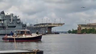 Opening South Capitol St Bridge for DS Barry