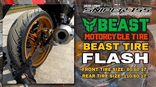 Beast Tire sa Sniper 155: Bagong Gulong na Makapit at Affordable para sa Lahat ng Motor