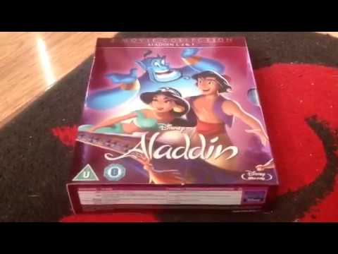 Unboxing Aladdin Trilogy Blu Ray Box Set - YouTube