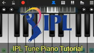 Tata IPL 2023 - Main Thaim | Easy Mobile Perfect Piano Tutorial