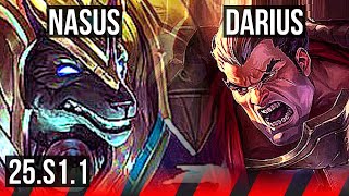 NASUS vs DARIUS (TOP) | 700+ games | KR Master | 25.S1.1