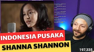 🎦 Streaming |  Shanna Shannon - Indonesia Pusaka | Epic Indonesian Song reaction