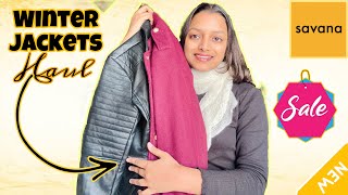 Savana Winter Jackets Mini Haul | Tryon Haul | Republic Day Sale | Upto 80% Off