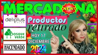 🔥MERCADONA HOY 17 DICIEMBRE 2024 NOVEDADES💄 DELIPLUS 🍟HACENDADO🍀 BOSQUE VERDE➕ PRODUCTOS RETIRADOS🌺