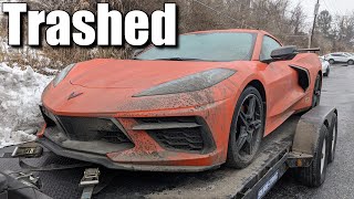 I TRASHED My Twin Turbo C8 Corvette - Can It Be Saved?