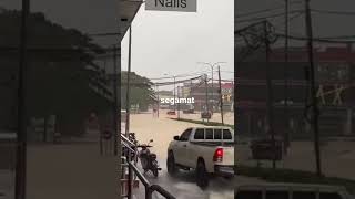 rakaman banjir di johor segamat | creditowner #malaysia #2023 #banjir #johor #beritaterkini #viral