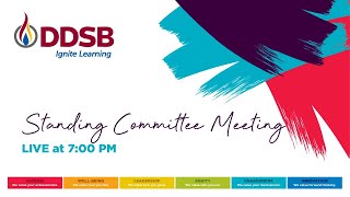 DDSB Standing Committee Meeting, Special Board Meeting, Trustee Vacancy Committee - June 6, 2022