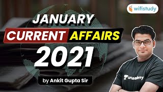 January 2021 Current Affairs by Ankit Gupta | Monthly Current Affairs January 2021