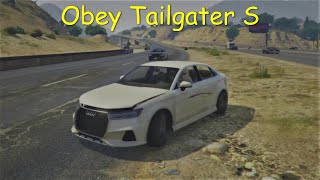 まんまアウディな車をアラブドリフト仕様に！【オベイ テイルゲイターS】【Obey Tailgater S】【おまめのカスタム部屋】【GTA５】 (Audi RS3)