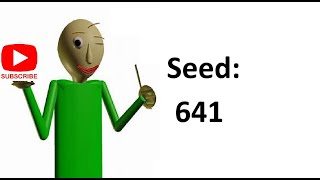 Baldi's Basics Plus - seed: 641