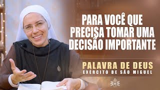 Para você que precisa tomar uma decisão importante (Lc 6,12-19) Palavra de Deus #439 | 28/10 | Hesed