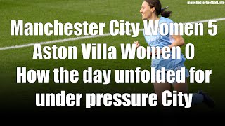 Manchester City Women vs Aston Villa Women - Hayley Raso scores 2 - November 20 2021 4K