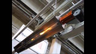 Schwank Tube Heater Exhibition Demonstration