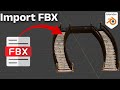 How to Import FBX File With Textures In Blender in 1 Minute