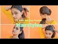 4 Quick And Easy Ponytail Hairstyles|For College And Office Going Girls. #hairstyle #hairstyles