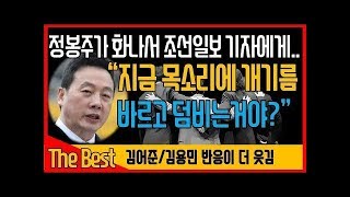 (나꼼수) 막말기사 쓴 조선일보 기자에게 전화한 정봉주의 한마디 \