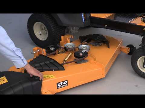 How to Change the Blades on RZT Zero-Turn Riding Mowers How to Change the Blades on RZT Zero-Turn Riding Mowers