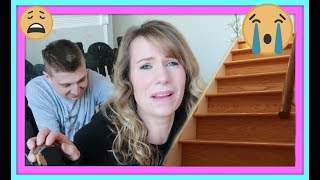 ACCIDENT ON STAIRS! (POOR MOM) | HALLOWEEK DAY 2