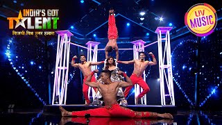 India's Got Talent | Shilpa को मिला Acrobats Style में Queen Like Treatment | Season 9 | Throwback