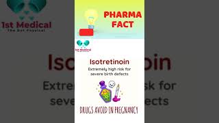 ISOTRETINOIN IN PREGNANCY ⚕ #shorts #short #medical #doctor #video #views