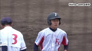 《中学硬式》【タイムリー３ＢＨ打ったよ】　桑田隼翔 選手（福山中央シニア）  【マルチＨ】