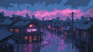 1980s \u0026 90s Lofi Hip Hop Beats 📼 Nostalgic Vibes Old Japanese Town Ambience 🌆 Rain Playlist