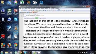 MTA Scripting Tutorial 2 - Basic Script Structure