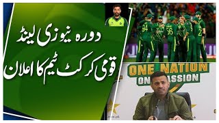 Pak vs NZ: Pakistan squad for New Zealand T20 series announced