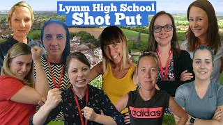 Lymm High School Staff Sports Day Part 2 Women's Shot Put How far can you throw? Who can you beat?