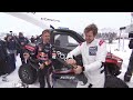 roc sweden 2022 vettel fights champagne bottle