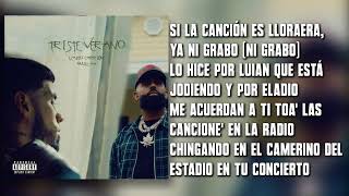 Eladio Carrión ft. Anuel AA - Triste Verano (Letra)