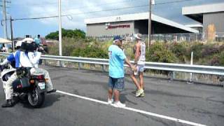 Chris Lieto meltdown at Ironman Hawaii 2010 begins