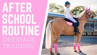 After school routine at the yard - Dressage Training