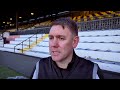 dave challinor post match interview cambridge united