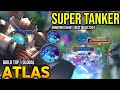 ATLAS BEST BUILD 2024 | BUILD TOP GLOBAL ATLAS GAMEPLAY | MOBILE LEGENDS✓