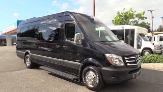 2014 Mercedes Sprinter Grech Limo 15 Passenger Shuttle Van - S11419