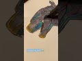 Drawing Godzilla