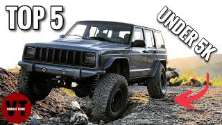 TOP 5 BEST OFFROAD VEHICLES UNDER 5K!